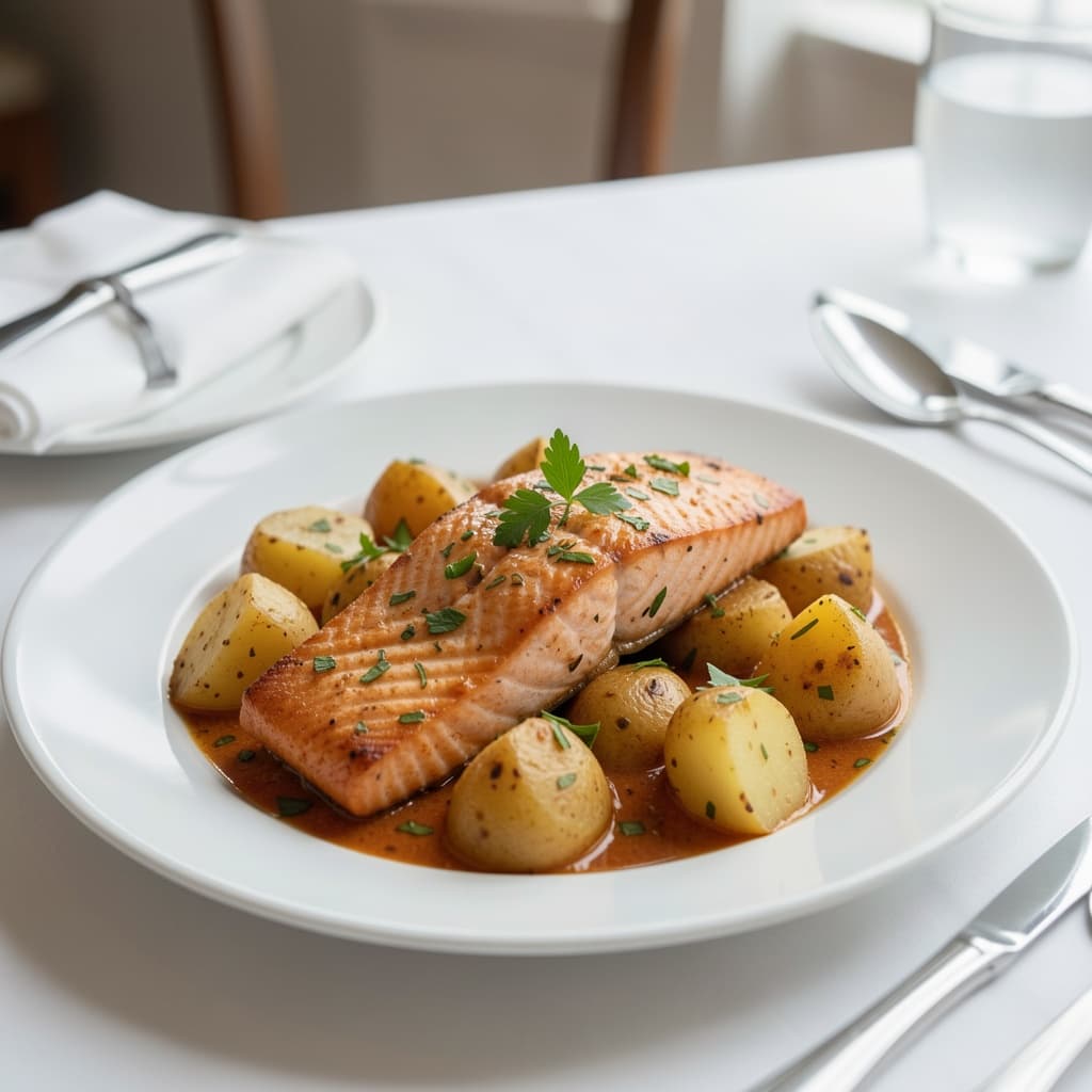 70. Salmon Vindaloo