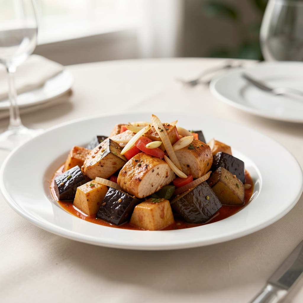Chicken Eggplant