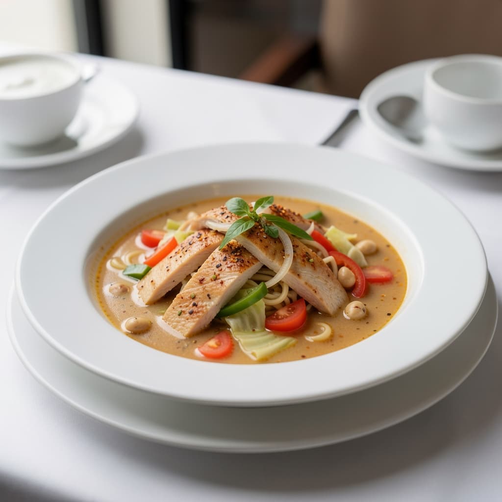 Chicken Thupa( chicken noodle Soup)