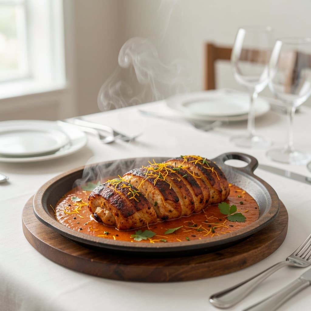 Chicken Saffron Kabob