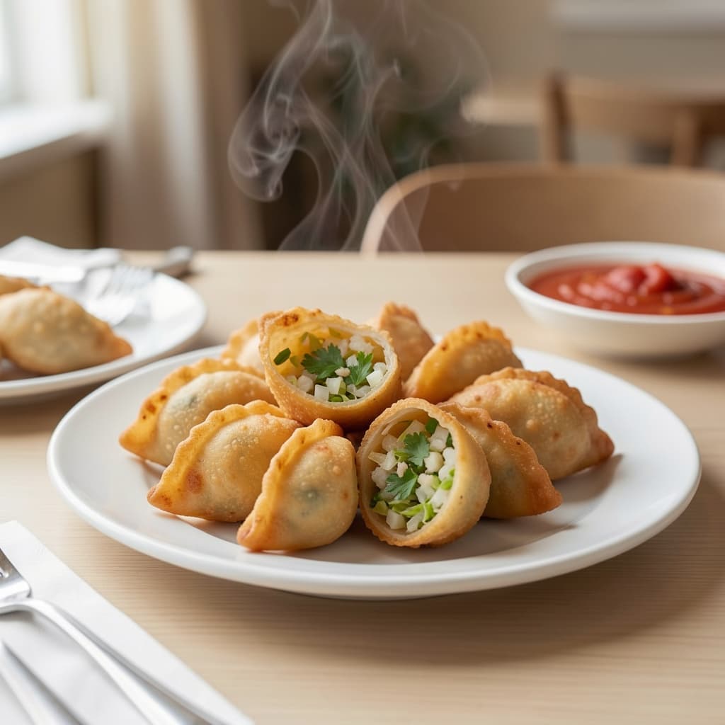 18. Crispy Deep Fried Vegetable Momo
