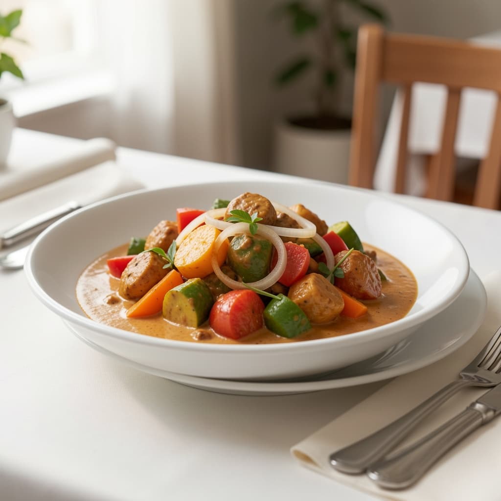 38. Vegetable tikka Masala