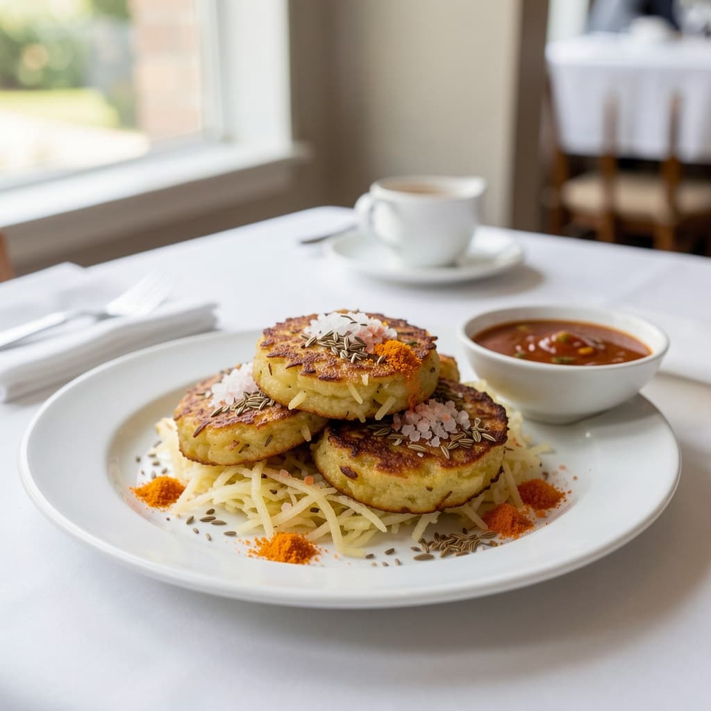Aloo tiki ( Potato Pancake)