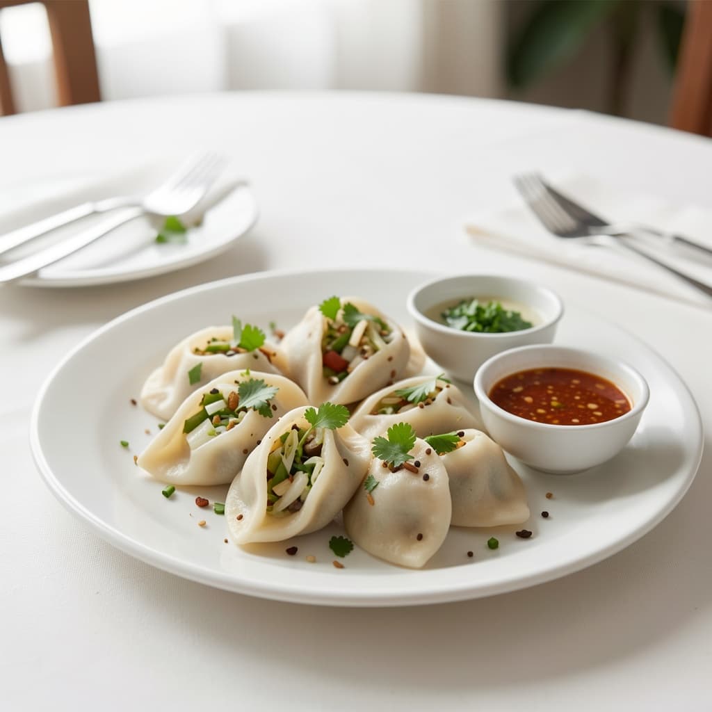 steamed Vegetable Momo