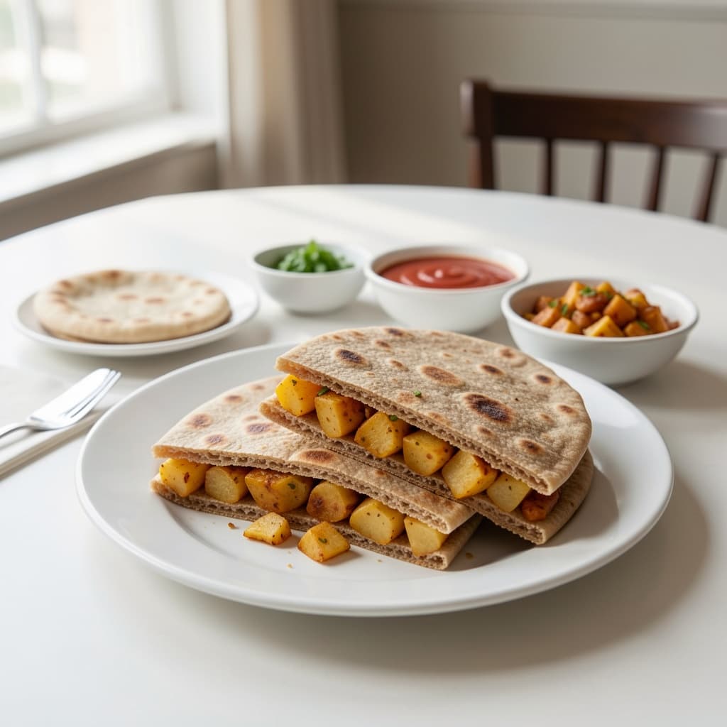 105. Aloo Paratha