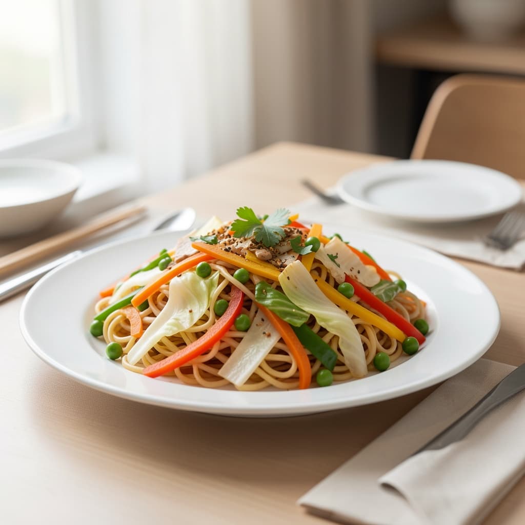 20. Vegetable Chowmein