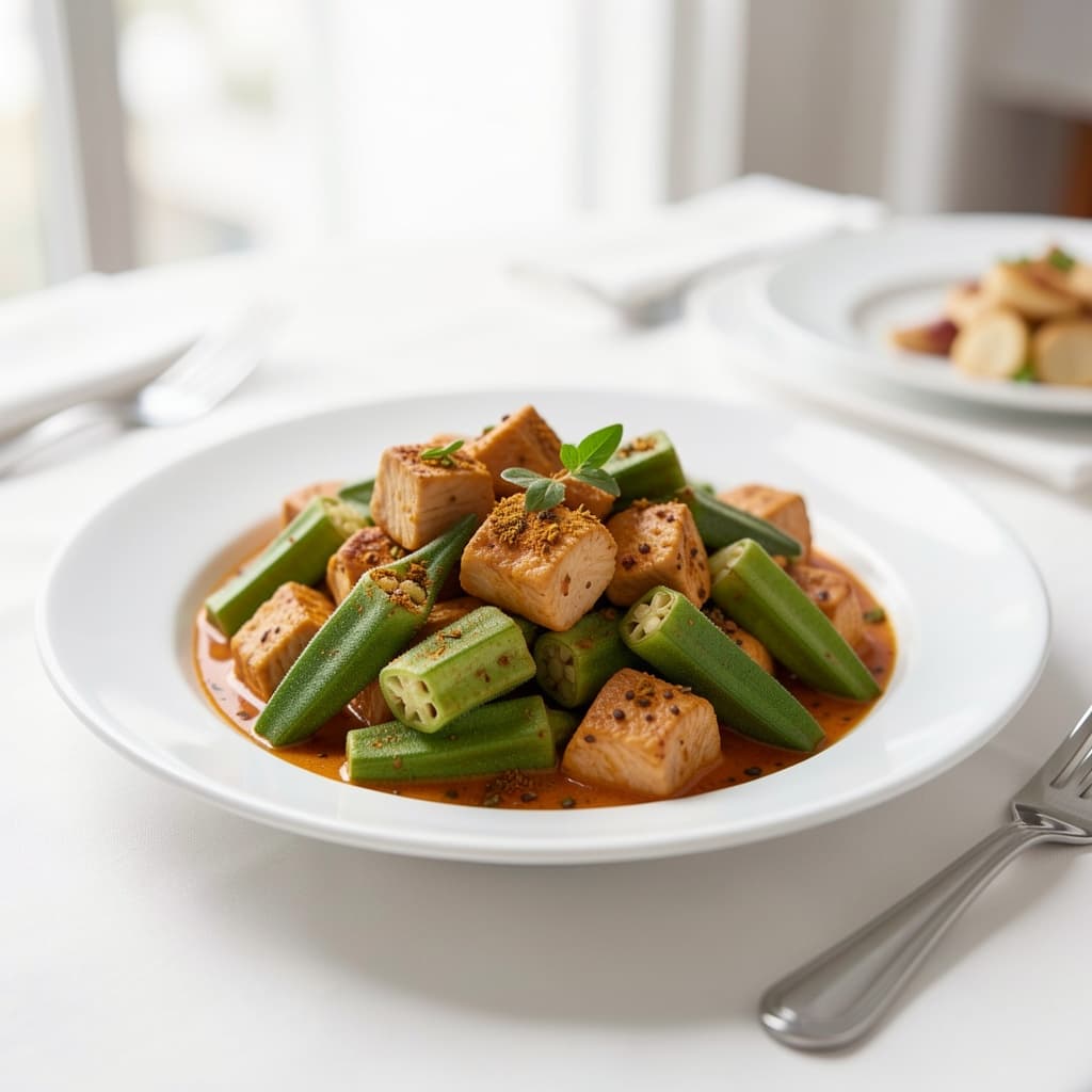 Chicken Okra