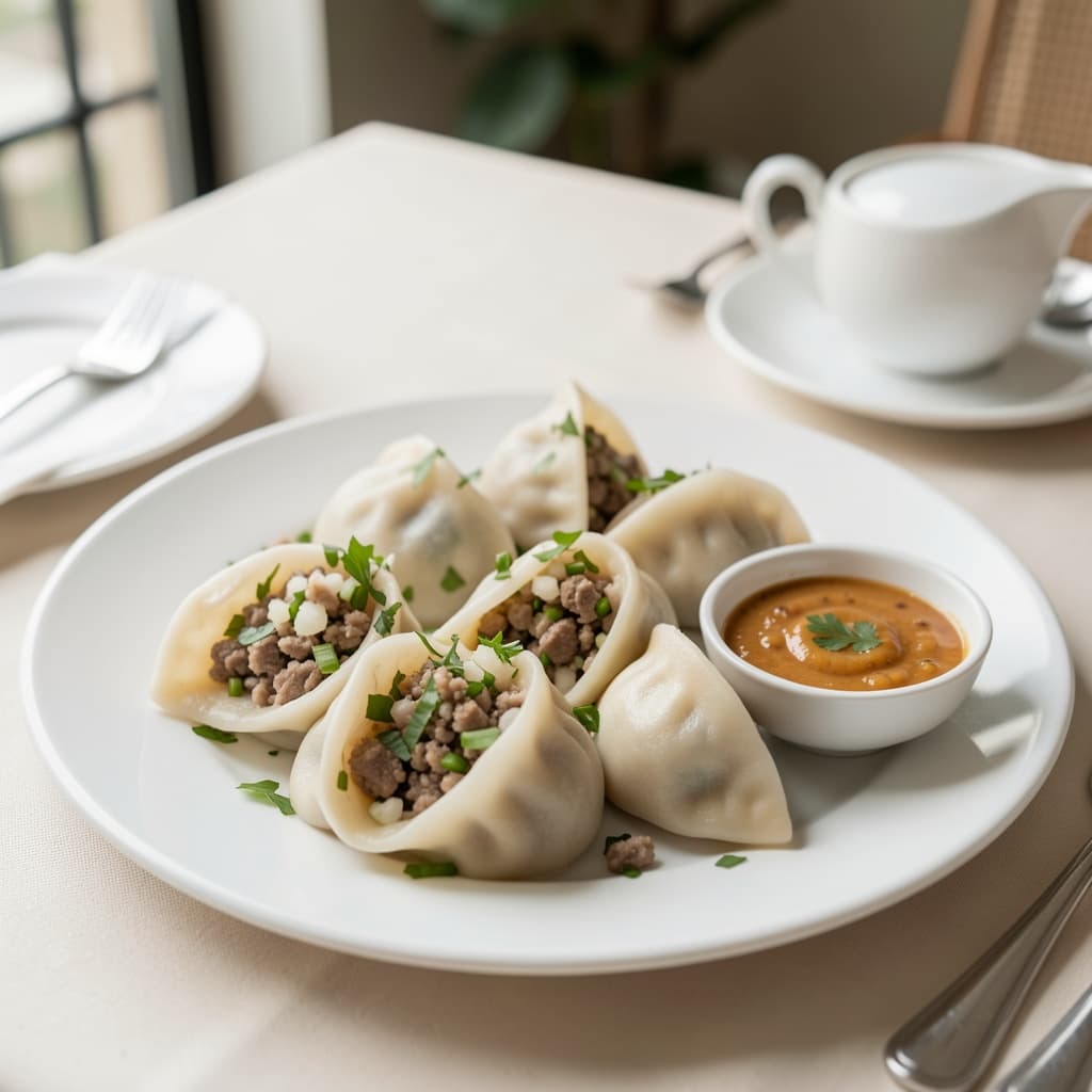 Steamed Lamb Momo