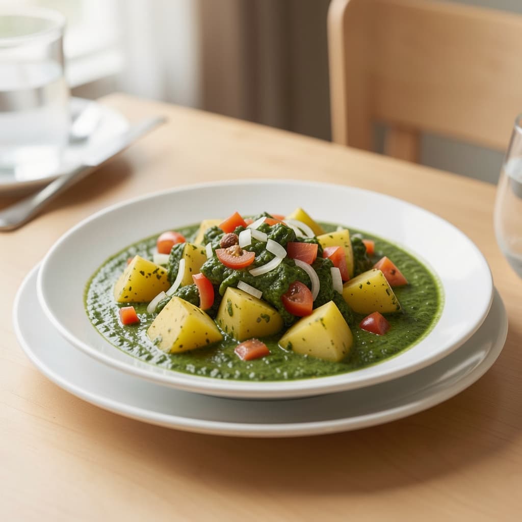 24. Saag Aloo