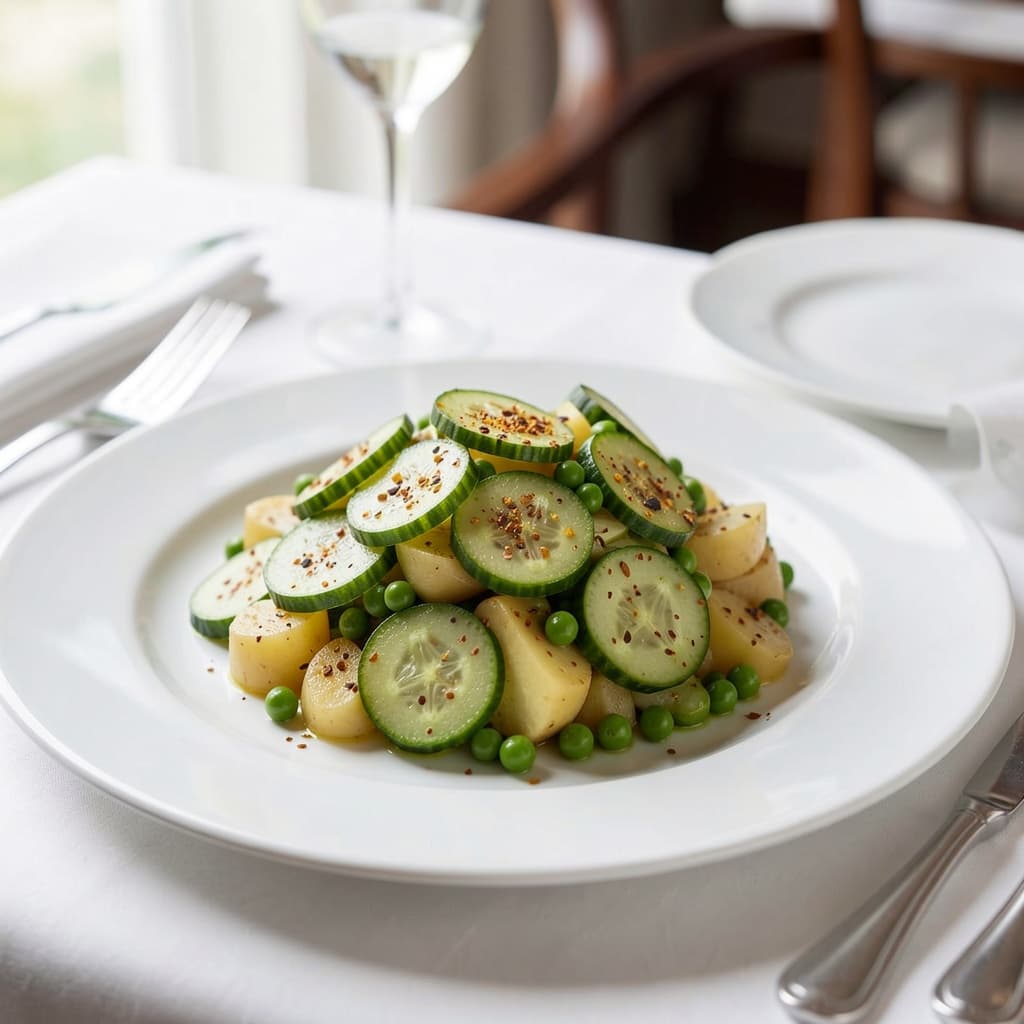 11. Cucumber and Potato salad