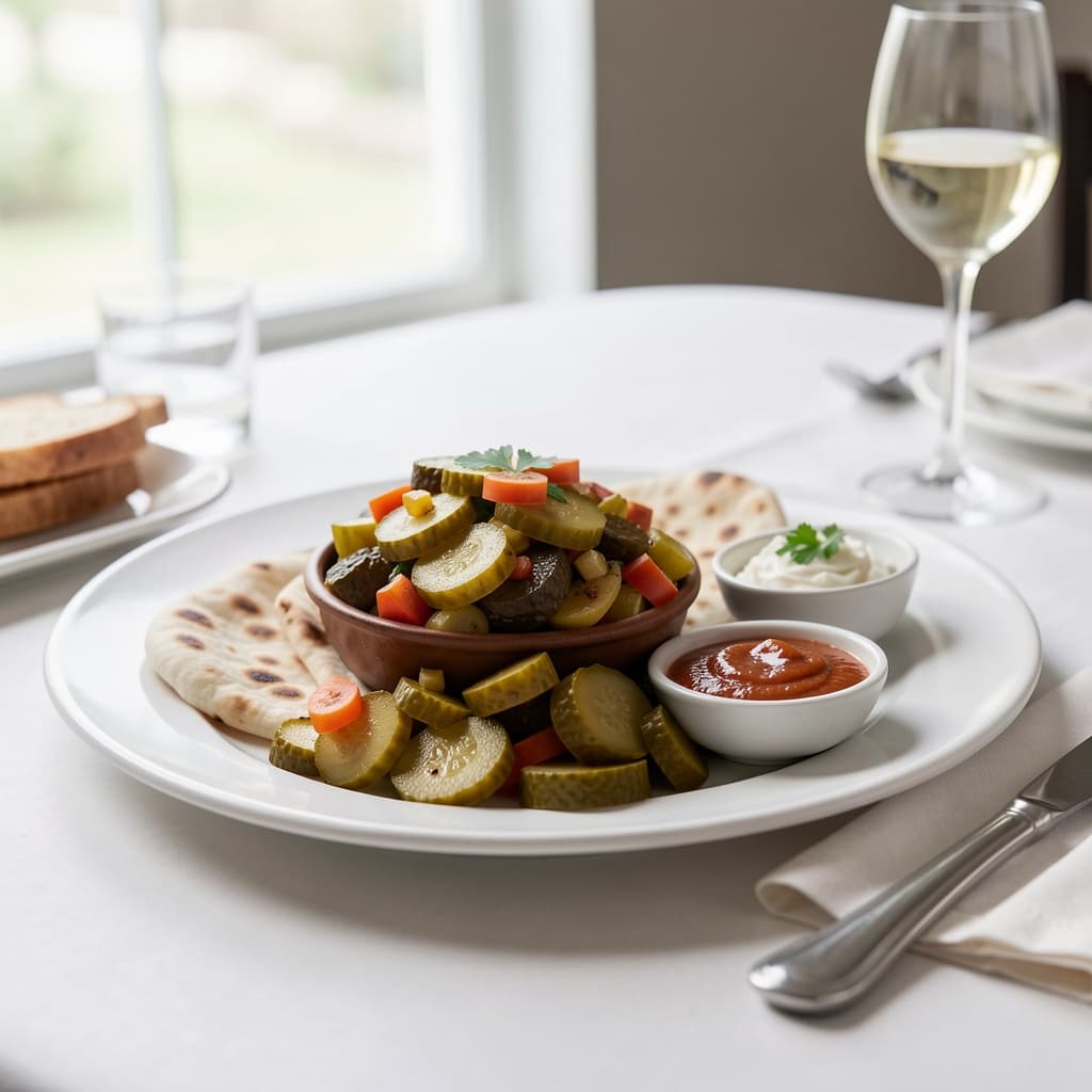111. 4 oz. Mixed Pickle
