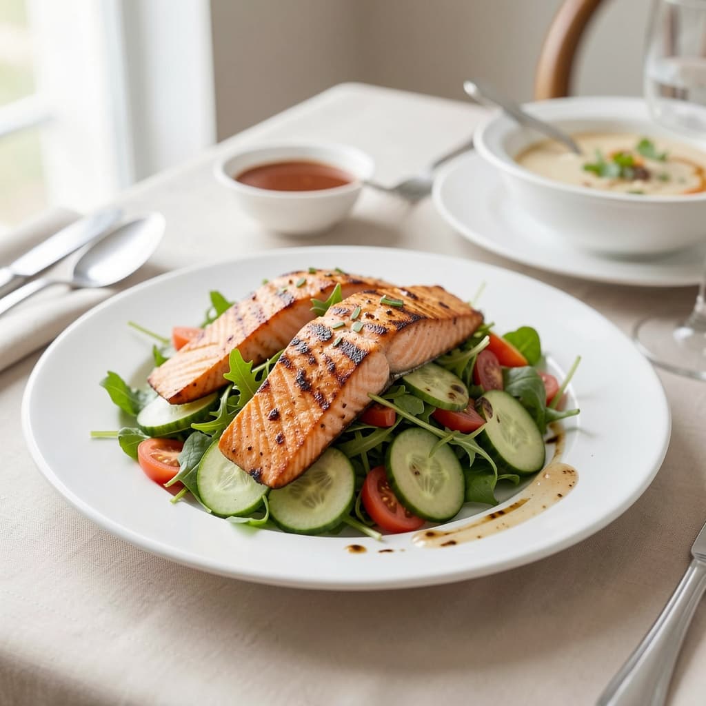Salmon salad